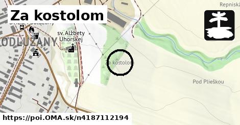 Za kostolom