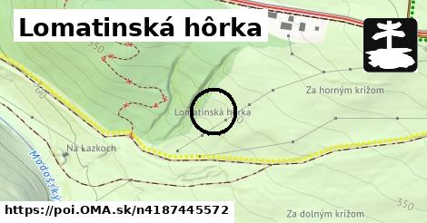 Lomatinská hôrka