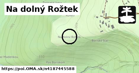 Na dolný Rožtek