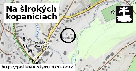 Na širokých kopaniciach