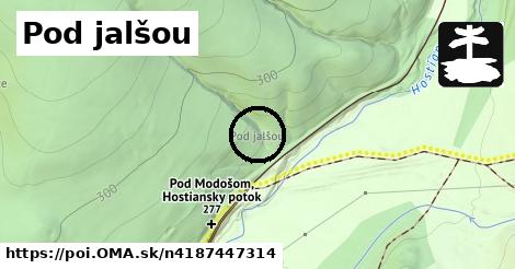 Pod jalšou