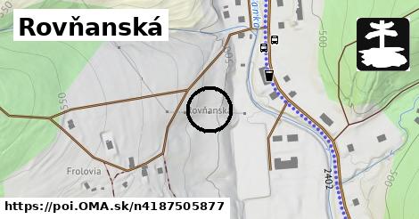 Rovňanská