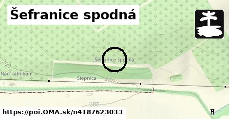 Šefranice spodná