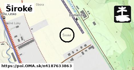 Široké