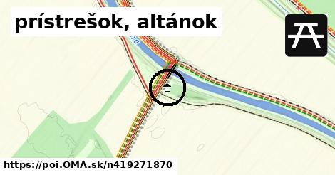 prístrešok, altánok