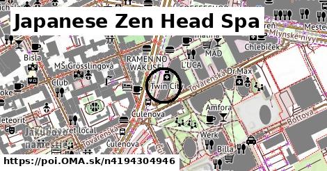 Japanese Zen Head Spa