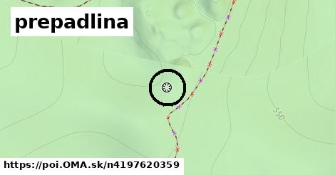 prepadlina