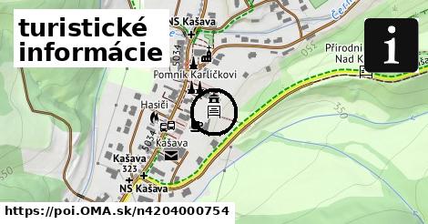 turistické informácie