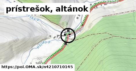 prístrešok, altánok