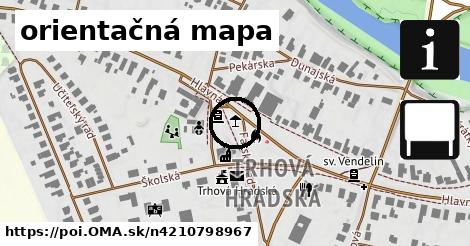 orientačná mapa