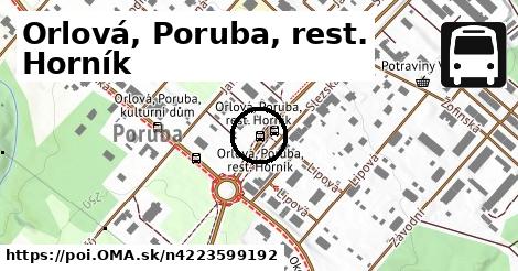 Orlová, Poruba, rest. Horník