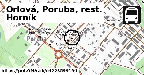 Orlová, Poruba, rest. Horník