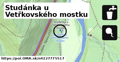 Studánka u Vetřkovského mostku