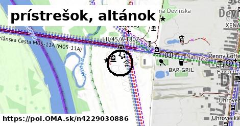 prístrešok, altánok