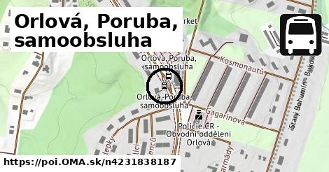 Orlová, Poruba, samoobsluha