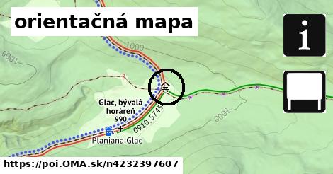 orientačná mapa