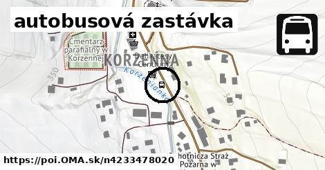 autobusová zastávka