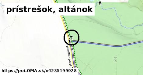 prístrešok, altánok