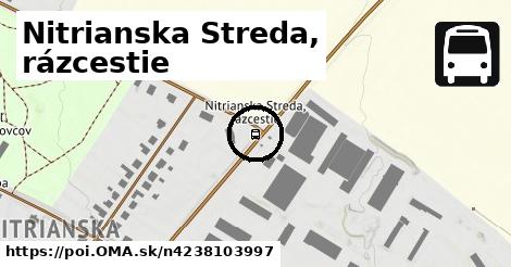 Nitrianska Streda, rázcestie