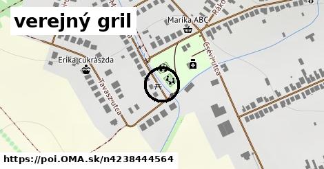 verejný gril