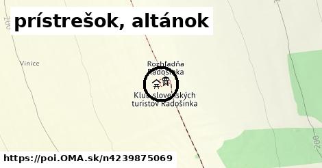 prístrešok, altánok