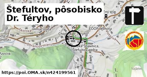 Štefultov, pôsobisko Dr. Téryho