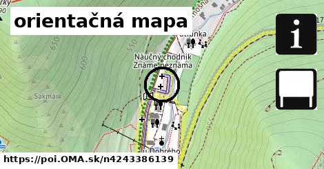 orientačná mapa