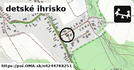 detské ihrisko