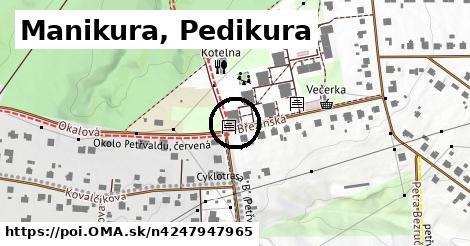 Manikura, Pedikura