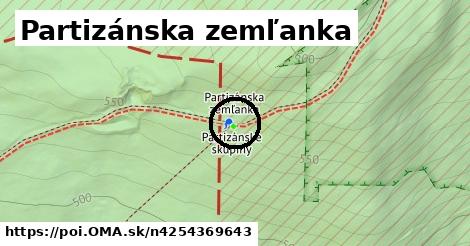 Partizánska zemľanka