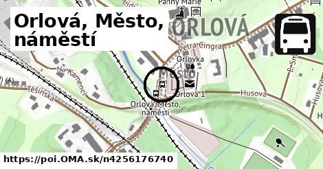 Orlová, Město, náměstí