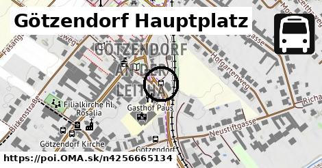 Götzendorf Hauptplatz