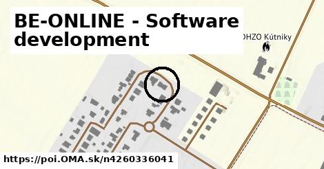 BE-ONLINE - Software development