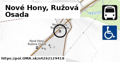 Nové Hony, Ružová Osada