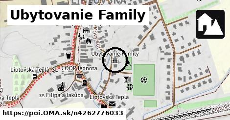 Ubytovanie Family