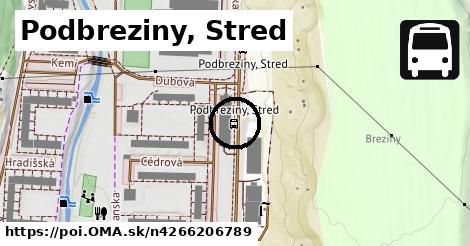 Podbreziny, Stred