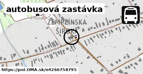 autobusová zastávka