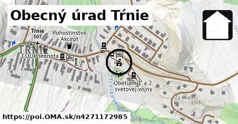 Obecný úrad Tŕnie