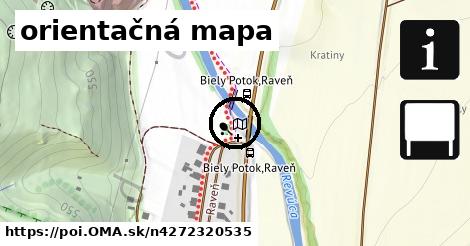 orientačná mapa