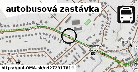 autobusová zastávka