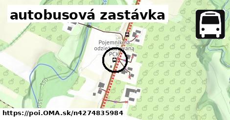 autobusová zastávka