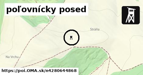 poľovnícky posed