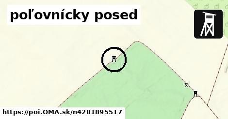 poľovnícky posed