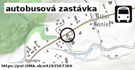 autobusová zastávka