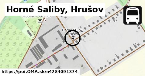 Horné Saliby, Hrušov