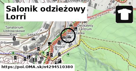 Salonik odzieżowy Lorri