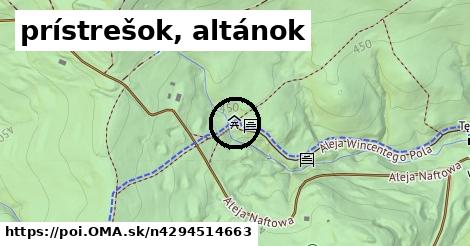 prístrešok, altánok