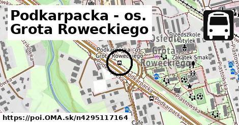 Podkarpacka - os. Grota Roweckiego