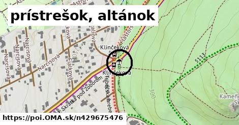 prístrešok, altánok