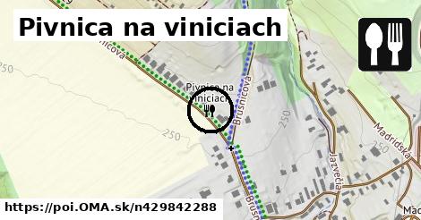 Pivnica na viniciach